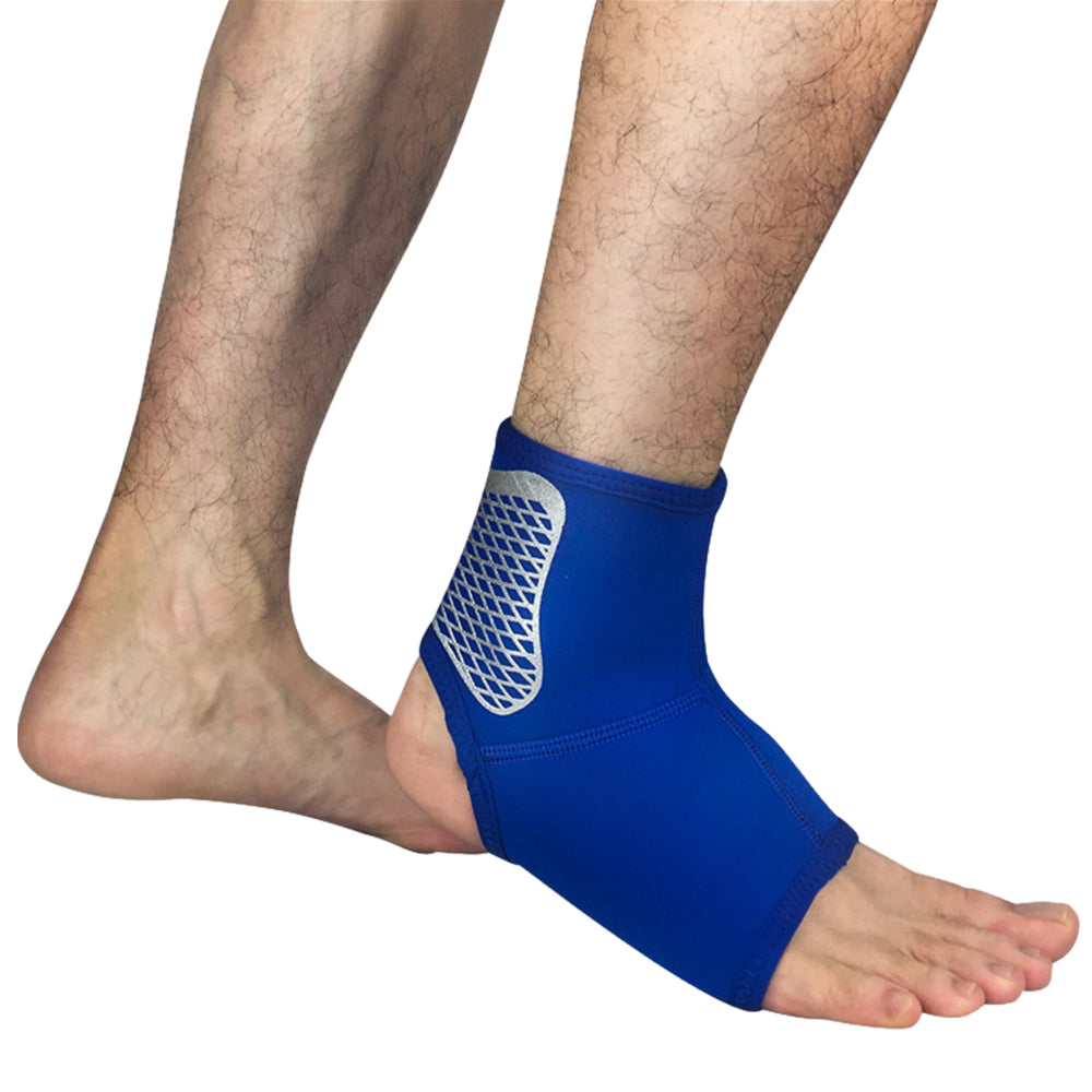 Sports Fitness Ankle Brace, Compression Foot Support Bandage, Achilles Tendon Protector, Pain Relief for Sprain