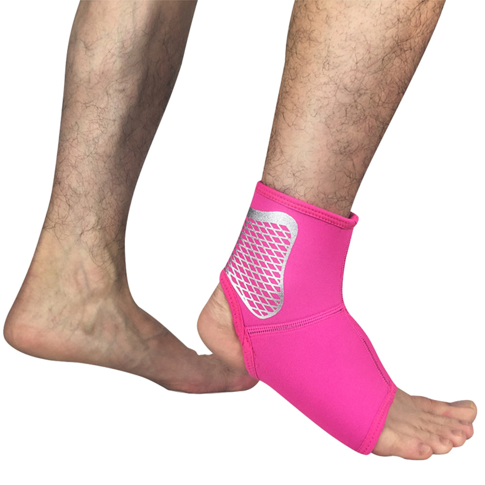 Sports Fitness Ankle Brace, Compression Foot Support Bandage, Achilles Tendon Protector, Pain Relief for Sprain