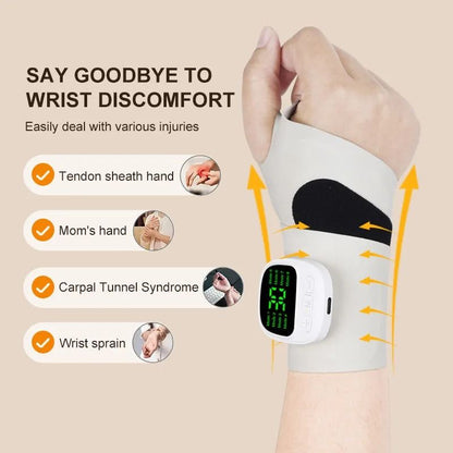 Cordless Wrist Massager With Vibration Therapy 2