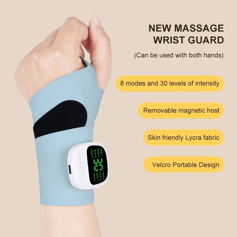 Cordless Wrist Massager With Vibration Therapy 6