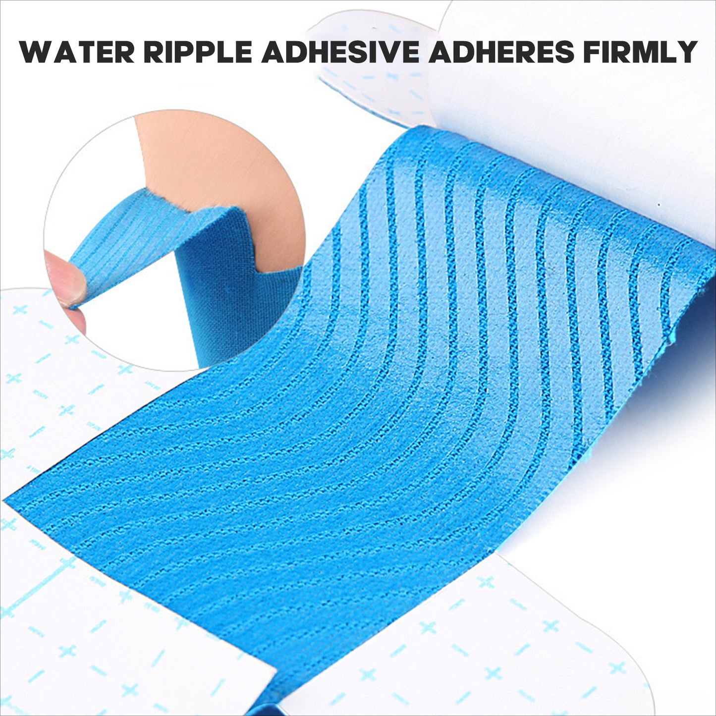 Elastic Athletic Tape 10pcs, Muscle Support Patch, Protects Muscles, Knee Elbow Shoulder Ankle for Men