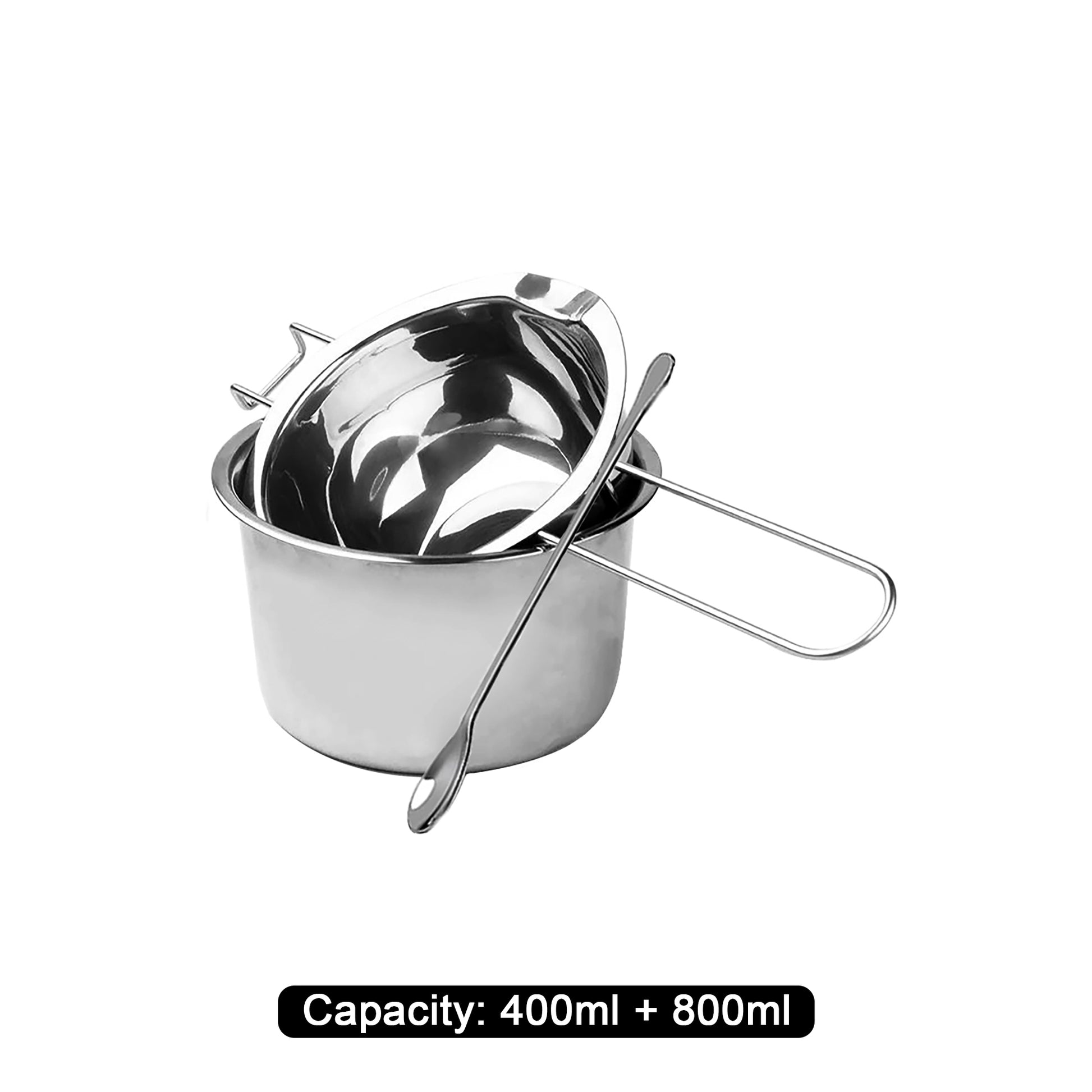 Large Capacity Stainless Steel Double Boiler Melting Pot for Chocolate Butter Candy Cheese Melting & Candle Making