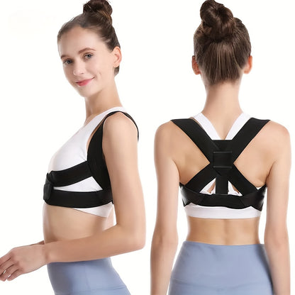 Elastic Invisible Back Straightening Hunchback Corrector Open Shoulder Lumbar Spine Correction Belt 3