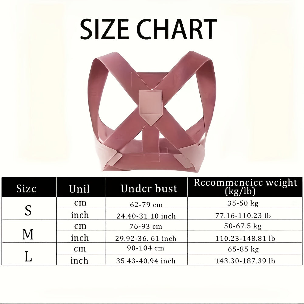 Elastic Invisible Back Straightening Hunchback Corrector Open Shoulder Lumbar Spine Correction Belt 5