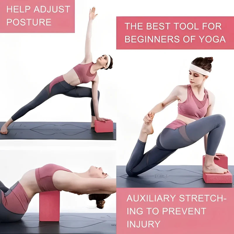 HighDensity Yoga Blocks For Childrens Dance AntiPressure Training Blocks Adult Yoga Auxiliary Equip 3