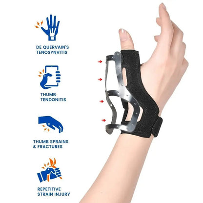 Lightweight Adjustable Wristband Metal Reinforcement Office Protect Compression Safety 1