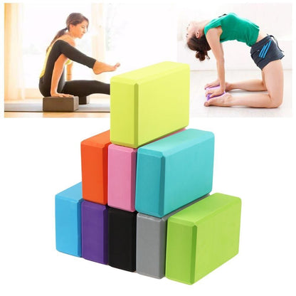 NonSlip EVA Yoga Block Brick Foam For Body Shaping Pilates Stretching Gym Training  Fitness Health  1