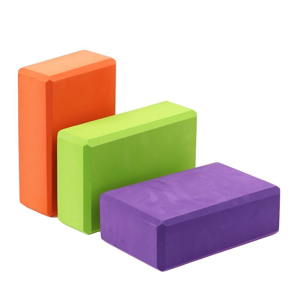 NonSlip EVA Yoga Block Brick Foam For Body Shaping Pilates Stretching Gym Training  Fitness Health  3