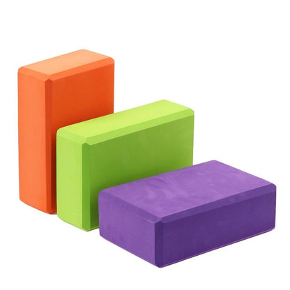 NonSlip EVA Yoga Block Brick Foam For Body Shaping Pilates Stretching Gym Training  Fitness Health  3