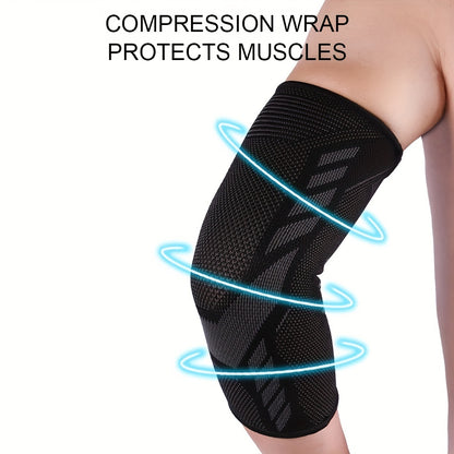 Breathable Elbow Pads, 1pcs Knitted Elbow Pads, for Running and Fitness