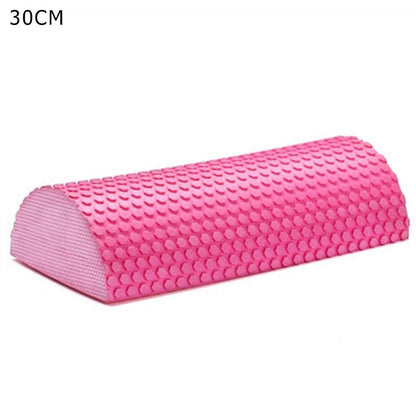 Half Round EVA Foam Roller for Yoga Pilates Fitness Massage Balance Blocks with Floating Point Texture