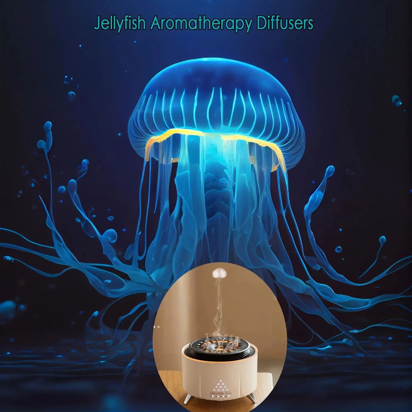 Jellyfish Mist Aromatherapy Diffuser For Large Rooms 4