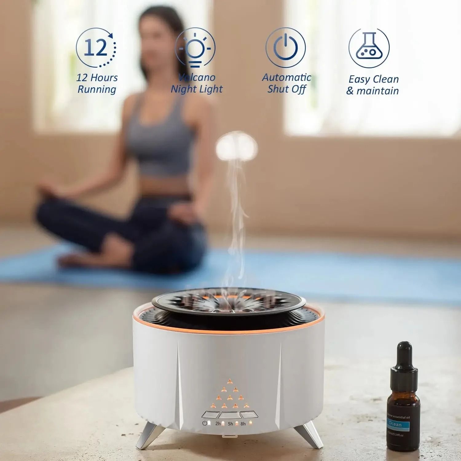 Jellyfish Mist Aromatherapy Diffuser For Large Rooms 5