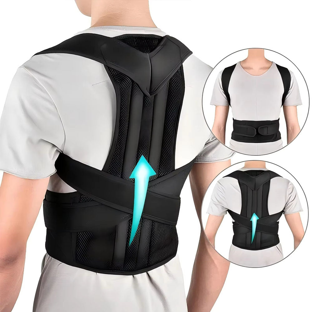 Stop Slouching Back Alignment And Clavicle Support Adjustable Unisex Posture Corrector Brace Hunchb 7