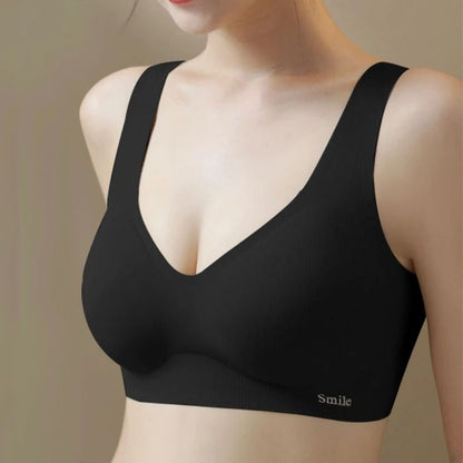 Seamless Comfort Sports Bra With Jelly Support Strips 1