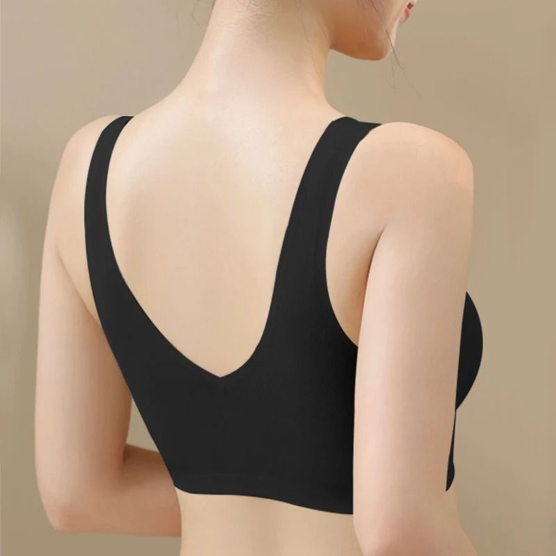 Seamless Comfort Sports Bra With Jelly Support Strips 3