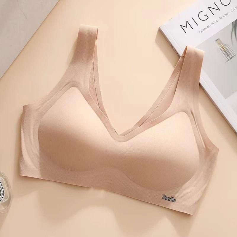 Seamless Comfort Sports Bra With Jelly Support Strips 5