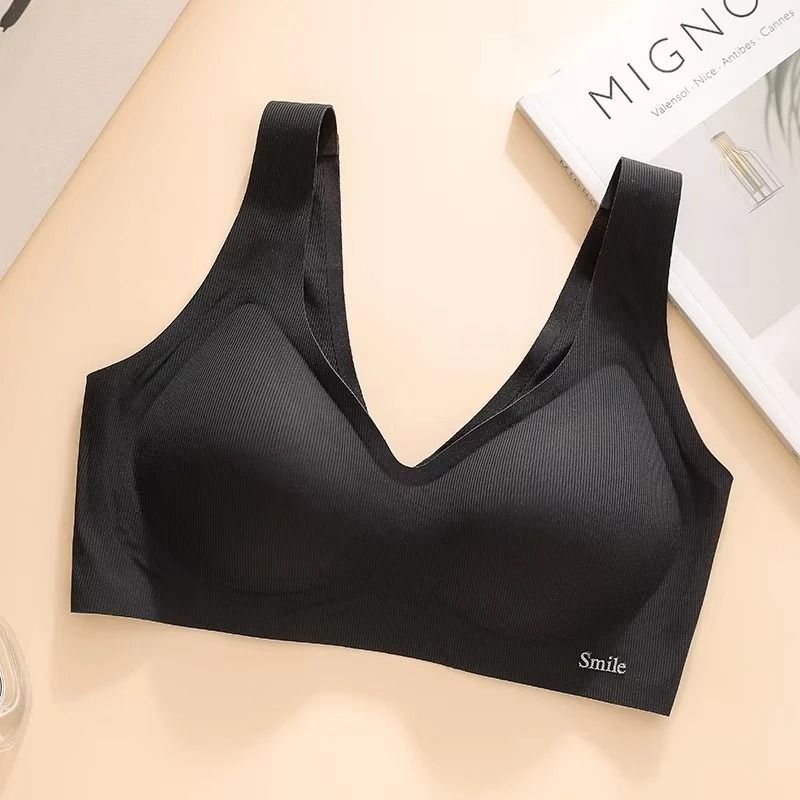 Seamless Comfort Sports Bra With Jelly Support Strips 6
