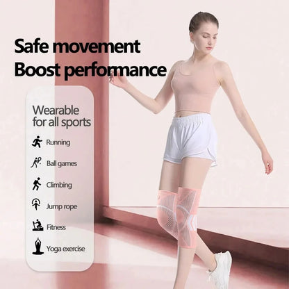 Arthritis Joint Fitness Compression Sleeves Sport Knee Support Compression Kneepad Dancing Running  4