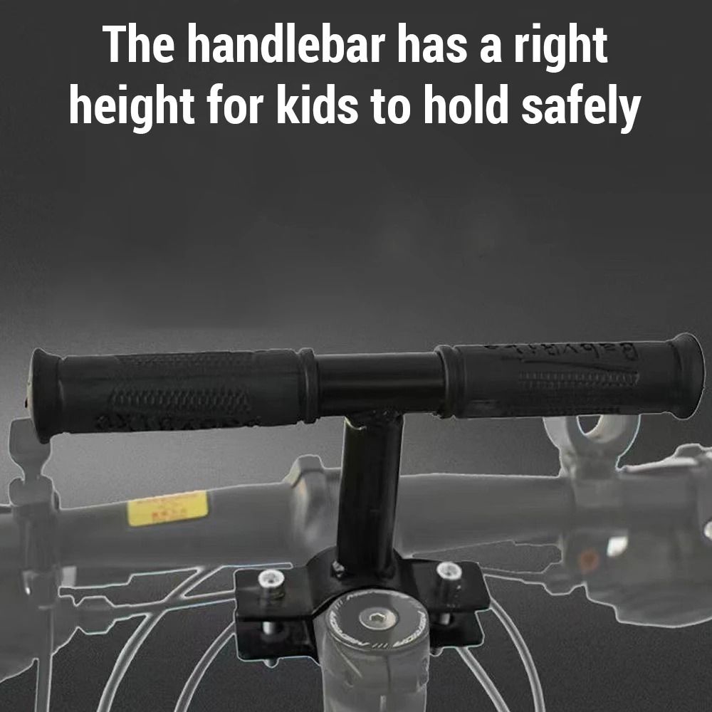 Child FrontMounted Bicycle Seat With Handlebars And Foot Pedals 2
