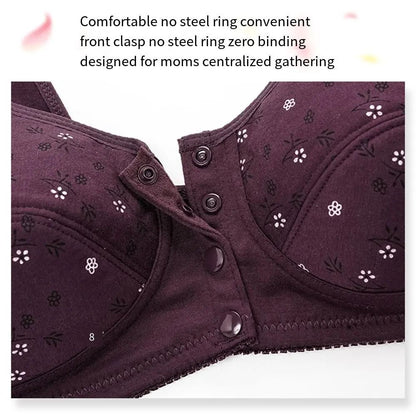 Comfort Fit Front Closure Daisy Bra 1