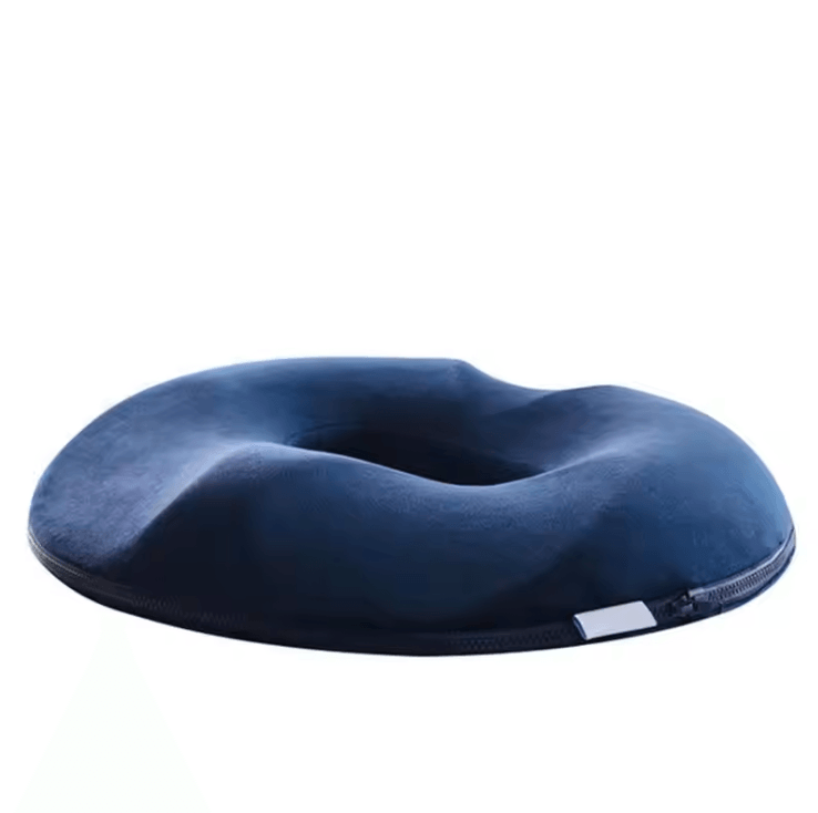 Orthopedic Donut Pillow Seat Cushion With Memory Foam For Tailbone And Hemorrhoid Relief 7