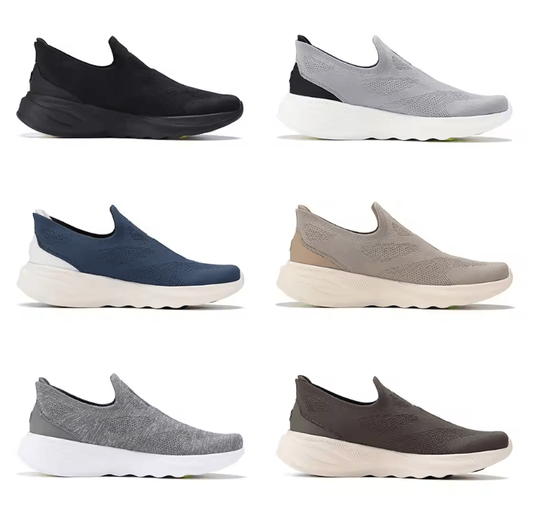 Li Ning Men Soft Go 2 Knit Slip On Walking Shoes With Cushion And Breathable Mesh 1