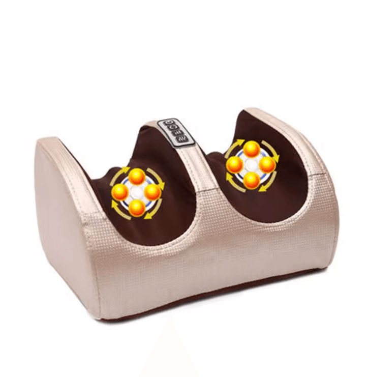 Electric Foot Massager With Heat Therapy And Shiatsu Kneading Rollers 4