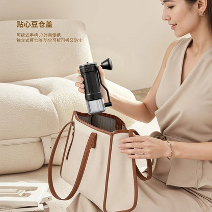 Portable Manual Coffee Grinder With 40 Adjustable Settings 2