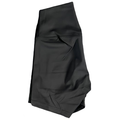 Womens High Waist Yoga Shorts  Quick Dry Hip Lift Fitness  Running Shorts 9