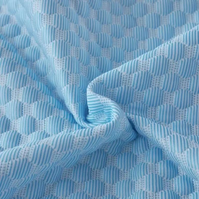 Summer Cooling Pillowcase  Solid Color Ice Bean Pillow Cover For Cool Breathable Sleep 48x74cm No P 2