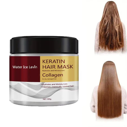 Collagen Keratin Hair Mask – Dual Oil Control Deep Conditioner for Smooth, Frizz-Free, and Revitalized Hair