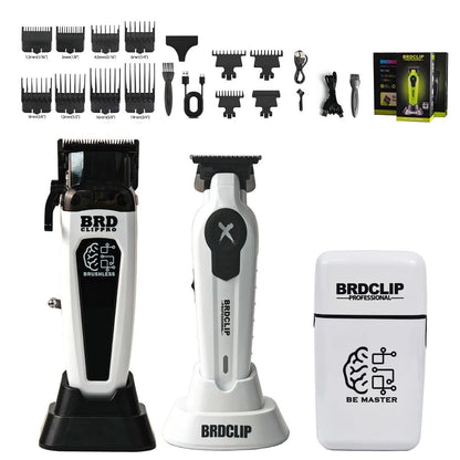 Professional Hair Clipper And Trimmer With Charging Base 19
