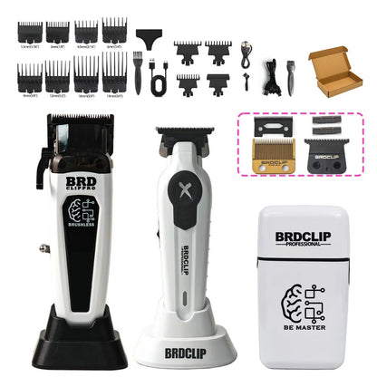 Professional Hair Clipper And Trimmer With Charging Base 16