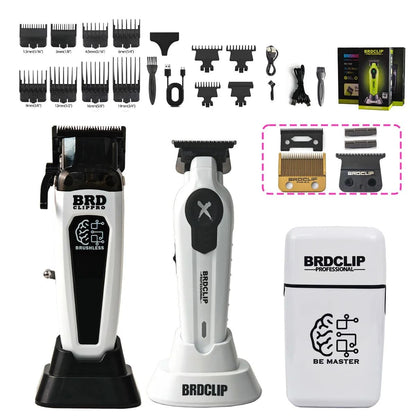 Professional Hair Clipper And Trimmer With Charging Base 18
