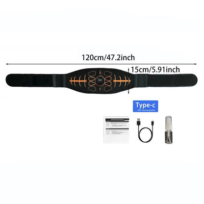 Smart EMS Abdominal Muscle Toner USB Rechargeable Ab Trainer And Body Massager For Core Strength An 6