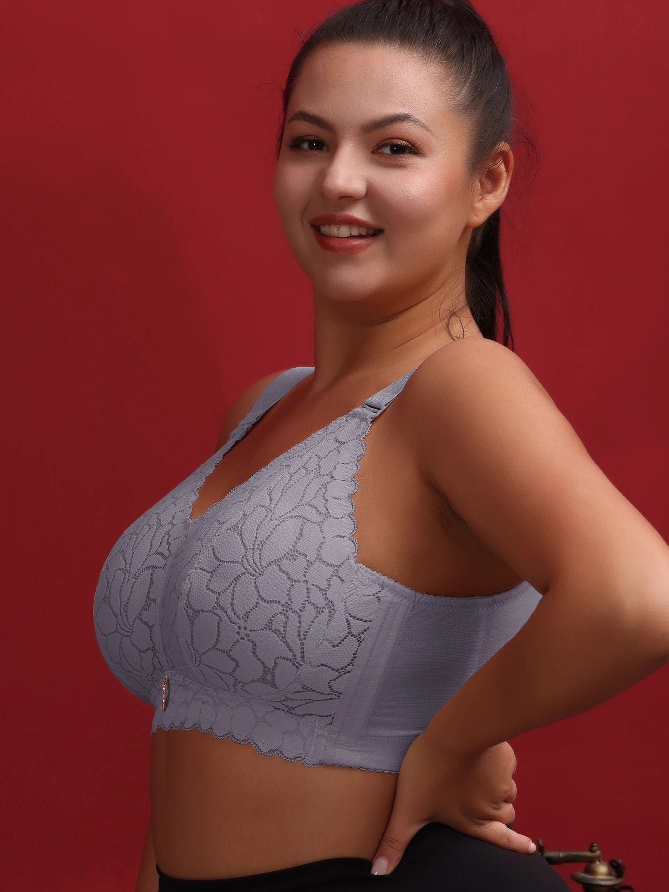 Full Coverage Ultra Thin Adjustable Bra Anti Sagging Support For All Day Comfort 3