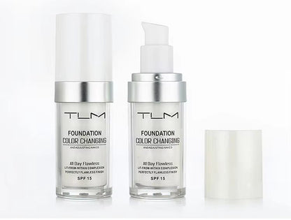 TLM Color Changing Foundation  Magic Liquid Makeup Base Soft Matte Long Lasting Hydration 5