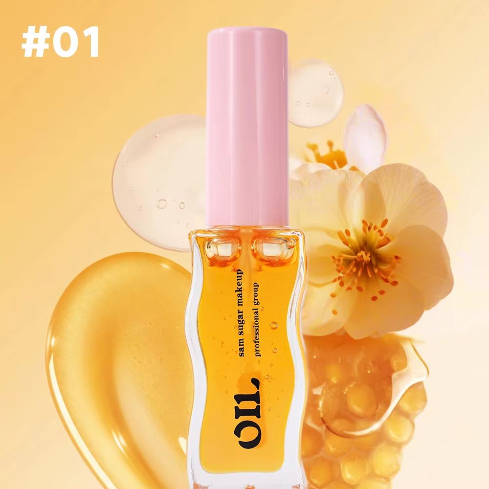 Fruit Honey Lip Oil  Hydrating Lip Gloss With Plumping Jelly Finish And Strawberry Tint 9
