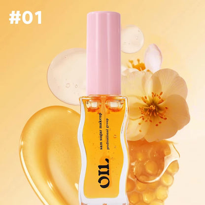 Fruit Honey Lip Oil  Hydrating Lip Gloss With Plumping Jelly Finish And Strawberry Tint 9