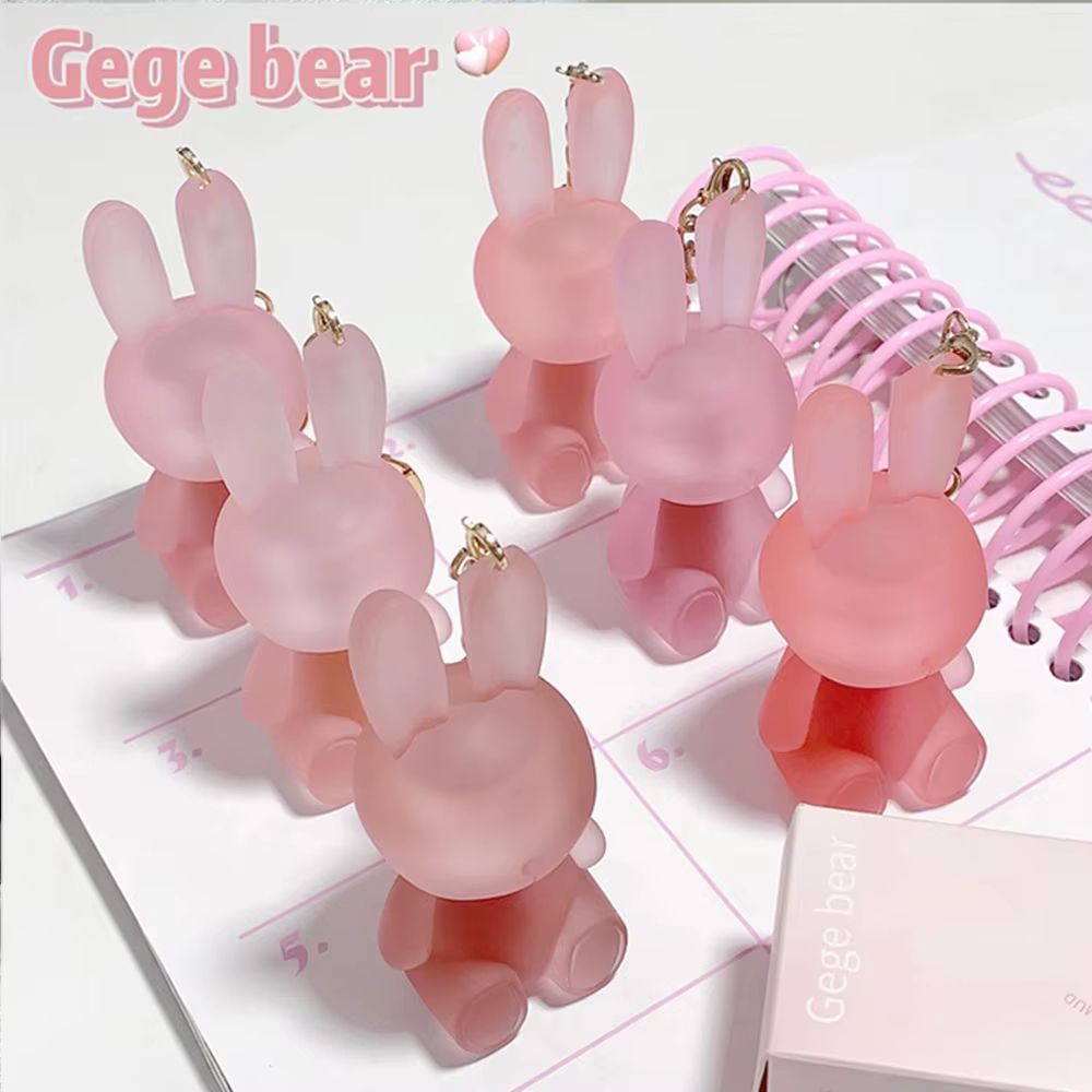 Gege Bear Rabbit Lip Glaze  LongLasting Matte Lipstick With Velvet Lip Clay Finish 1