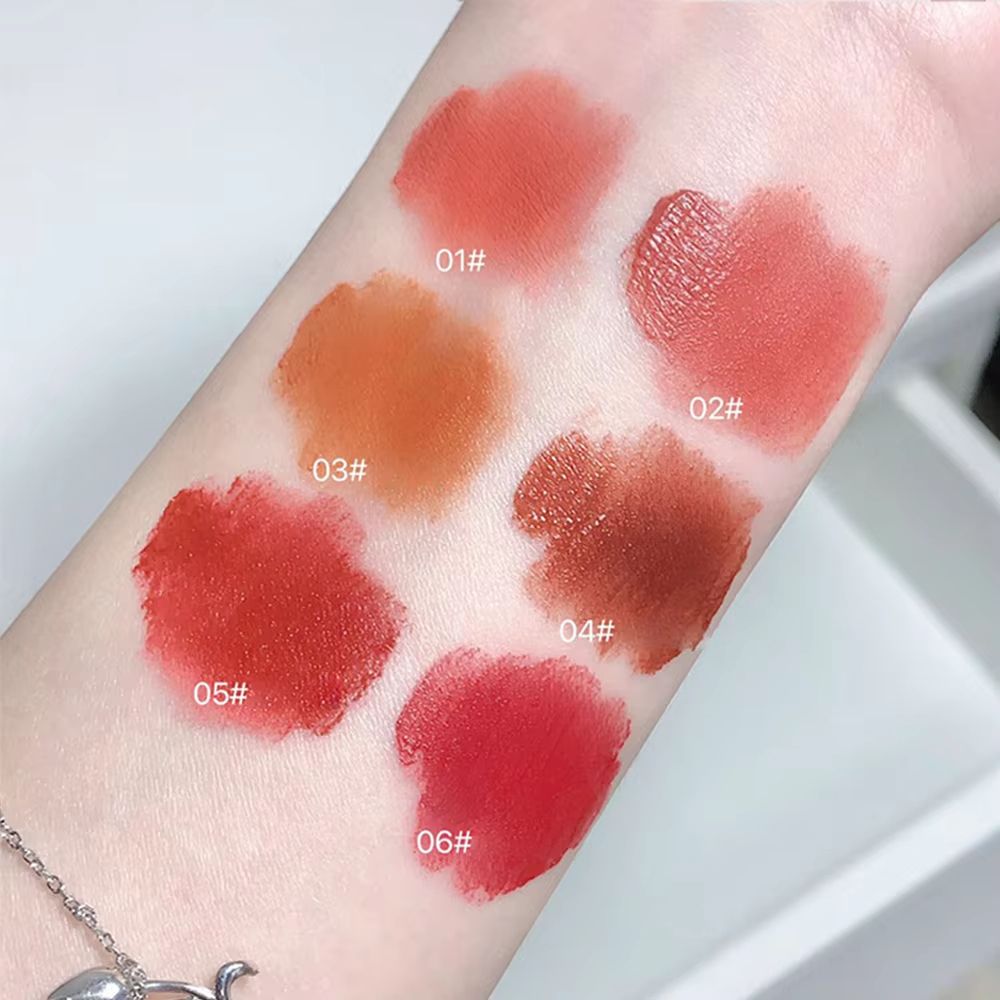 Gege Bear Rabbit Lip Glaze  LongLasting Matte Lipstick With Velvet Lip Clay Finish 3