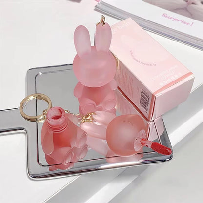 Gege Bear Rabbit Lip Glaze  LongLasting Matte Lipstick With Velvet Lip Clay Finish 4