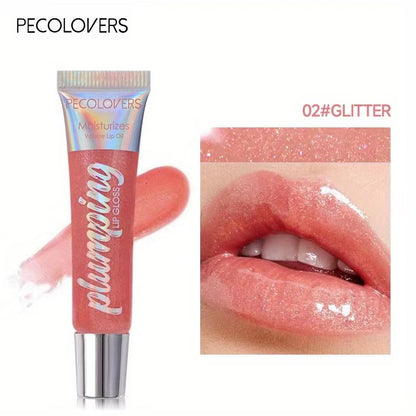 Shimmer Lip Oil  Moisturizing Lip Gloss With Collagen For Fuller Plump Lips 9