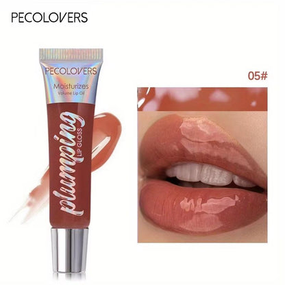 Shimmer Lip Oil  Moisturizing Lip Gloss With Collagen For Fuller Plump Lips 11