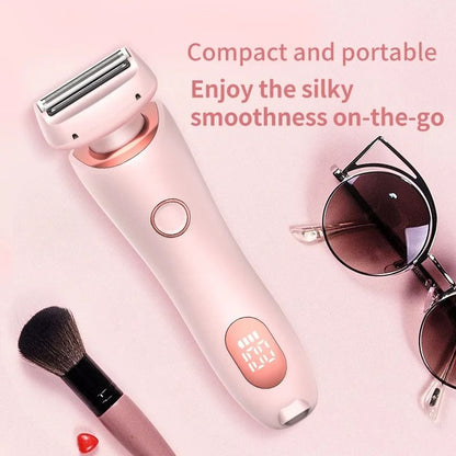 Portable Womens Hair Removal Razor And Trimmer 1