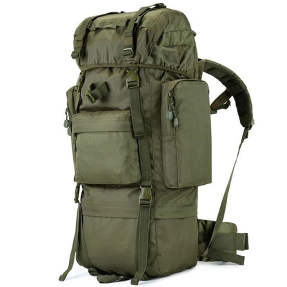 Waterproof 70L Mountaineering Backpack UltraDurable Camouflage Rucksack 1