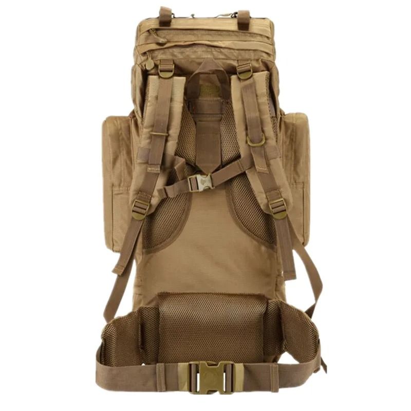 Waterproof 70L Mountaineering Backpack UltraDurable Camouflage Rucksack 5