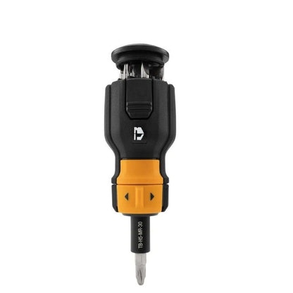 Heavy Duty Multi Bit Ratcheting Screwdriver Set 9 Piece 6