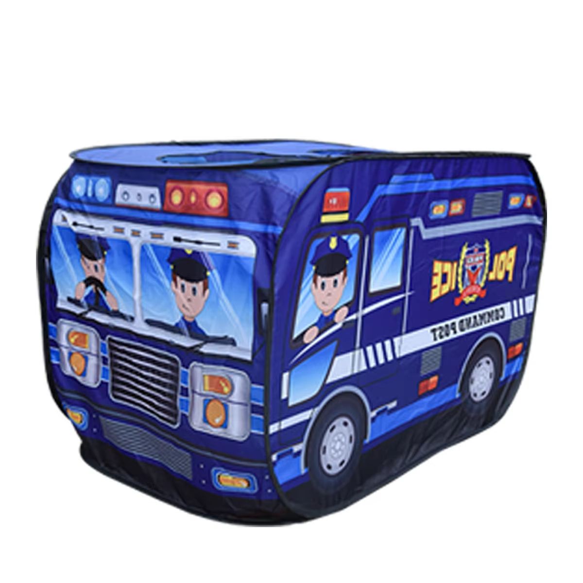 Kids Indoor Car Tent Playhouse  Foldable Princess And Police Car Play Tent For Boys And Girls 5